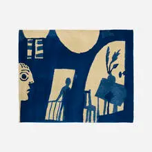 Pablo Picasso, Jacqueline tapestry, 1964, hand-knotted wool
