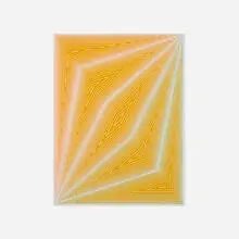 Richard Anuszkiewicz, Untitled, 1970, screenprint on paper