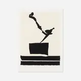 Africa 5 from Africa Suite by Robert Motherwell, 1970, screenprint on paper, sold Jun 2017