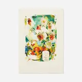Richard Hamilton, Flower-piece B, 1975, lithograph on Arches Cover mould-made paper