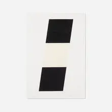 Black White Black by Ellsworth Kelly, 1970, lithograph on Special Ariomari paper, sold Jun 2017