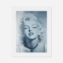 Qian Yang, Water Drop Marilyn, 2008, mixed media archival inkjet print and screenprint in colors on MFA archival custom paper