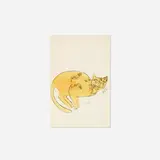 Andy Warhol, Sam (from 25 Cats Named Sam and One Blue Pussy), c. 1954, hand-colored offset lithograph on paper