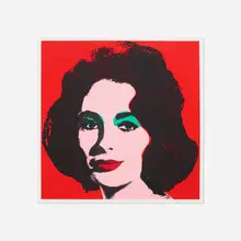 Andy Warhol, Liz, 1965, offset lithograph on paper