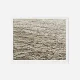 Vija Celmins, Ocean with Cross #1, 2005, lithograph on paper