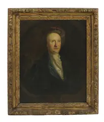 Untitled by Joshua Reynolds, in a carved wood watergilded frame 74 x 60cm Provenance: Horton Lodge, sold Dec 2020