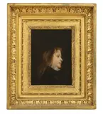 John Gilbert, Untitled, oil on panel 18 x 14cm