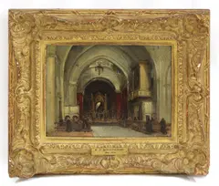 Richard Parkes Bonington, Untitled, oil on paper laid to panel 17 x 21cm Provenance: The Bonington Studio Sale; Sotheby's