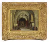 Richard Parkes Bonington, Untitled, oil on paper laid to panel 17 x 21cm Provenance: The Bonington Studio Sale; Sotheby's