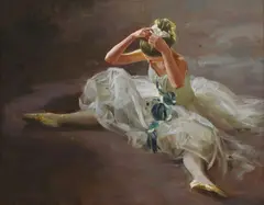 Dmitri Kolujni, Untitled, oil on canvas 50 x 60cm