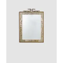 Rare 'Chine Fret' Mirror by Philip and Kelvin Laverne, sold Mar 2026
