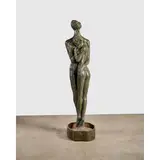 Monumental 'Pygmalion' Sculpture by Philip and Kelvin Laverne, cast and patinated bronze with hand-applied enamels, engraved signature 'Philip + KELVIN LAVERNE', sold Mar 2026