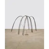 Harry Bertoia, (Untitled) Unique Mobile Sculpture, stainless steel wire, stainless steel base
