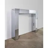 Paul Evans, 'Cityscape' Illuminated Headboard, for Directional, chrome-plated steel