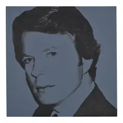 Andy Warhol, Sid Bass, circa 1980, synthetic polymer paint, silkscreen ink and diamond dust on canvas