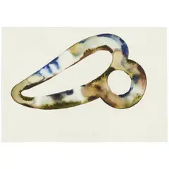 Martin Kline, Yucca #14 (from the Arches Series), 1993, ink and gouache on paper
