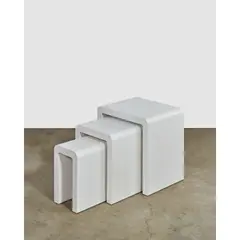 'Waterfall' Nesting Tables by Karl Springer, sold Mar 2026