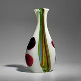 Anzolo Fuga, 'A Canne Macchiato' Vase, M, internally decorated glass