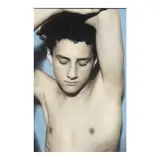 Youssef Nabil, Untitled (Mohamed with Eyes Closed), 2001, Hand-tinted gelatin silver print; signed
