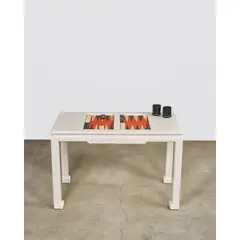 Early Backgammon Table by Karl Springer, sold Mar 2026