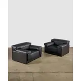 Harvey Probber, Pair of 'Raphael' Lounge Chairs