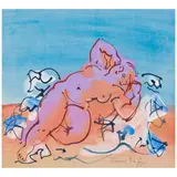 Raoul Dufy, Nu renversé à la draperie