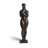Jacques Lipchitz, Pregnant Woman, 1912, bronze with brown patina
