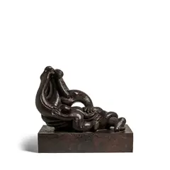 Jacques Lipchitz, Hagar I, 1948, bronze with dark brown patina