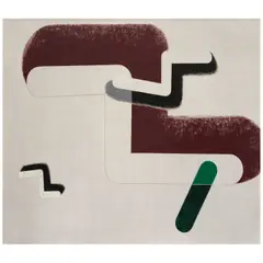 László Moholy-Nagy, CH9, 1939, oil on canvas laid down on aluminum