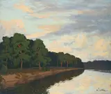 Walter Leistikow, Havelsee bei Berlin, Um 1907, Öl auf Leinwand
