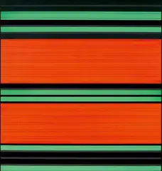 Parameter by Günter Fruhtrunk, 1972, Acryl auf Leinwand, sold Dec 2023