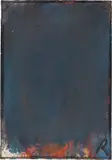 Arnulf Rainer, Fußmalerei, 1977, Öl auf festem Schoellershammer-Karton (mit dem Prägestempel), auf Holzrahmen montiert, mit Künstlerleiste