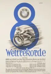 Botho von Romer, World Record, 1929, offset, paper