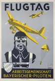 Botho von Romer, Aviation Day, First half of 20th century, offset, paper