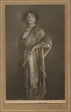 Vladimír Jindřich Bufka, Portrait of a Woman, 1912, photography, paper