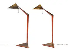 John Lautner, Floor lamps (2), Commissioned c. 1965 for the George D. Sturges Residence, Los Angeles