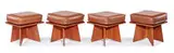 Frank Lloyd Wright, Stools (8), Commissioned c. 1970 for the George D. Sturges Residence, Los Angeles