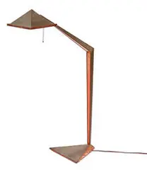 John Lautner, Floor lamp, 1939, Custom executed for the Sturges Residence, Los Angeles, California