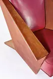 Frank Lloyd Wright, Origami lounge chair, Commissioned c. 1965 for the George D. Sturges Residence, Los Angeles
