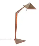 John Lautner, Floor lamp, 1939, Custom executed for the Sturges Residence, Los Angeles, California