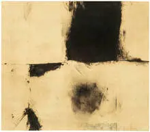 Jack Larson, Formerly White #31, 1961, Mixed-media on fabric