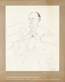 David Hockney, Travels with Pen, Pencil and Ink, 1979, Color poster