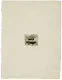 Jasper Johns, Flashlight (Small) (from 1st Etchings, 2nd State), 1969, Intaglio on Auvergne paper