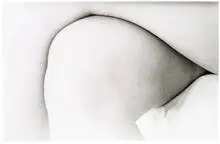 Frederick Hammersley, Knee Portrait, Gelatin silver print on Agfa paper in artist's frame