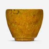Glen Lukens, Bowl, c. 1940, crackle-glazed stoneware