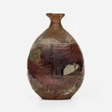 Early vase by Peter Voulkos, 1959, glazed stoneware, sold Apr 2023