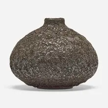 Vase by Adam Silverman, 2007, glazed stoneware, sold Apr 2023