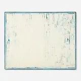 Solomon Ethe, White and Blue Composition