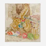 Myron Lechay, Still Life, 1969, oil on canvas