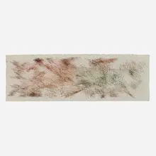 Untitled (Monotype) by Harry Bertoia, monotype on rice paper, sold Mar 2023